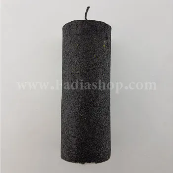 شمع استوانه اکلیلی مشکی 5-13