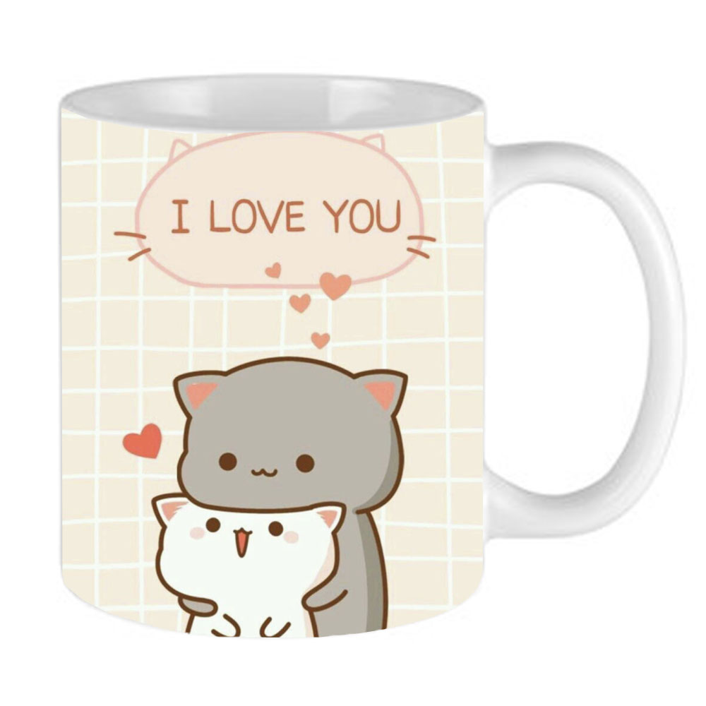 ماگ طرح فانتزی عاشقانه مدل FANTEZI0452