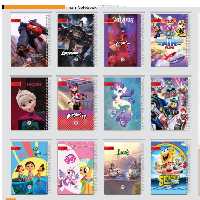 دفتر 40 برگ جلد گلاسه فانتزی ایمان کد 8501