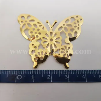 پروانه تزئینی طلایی
