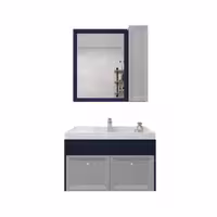 روشویی کابینتی تجسم مدل دلوین - آینه و روشویی تجسم
