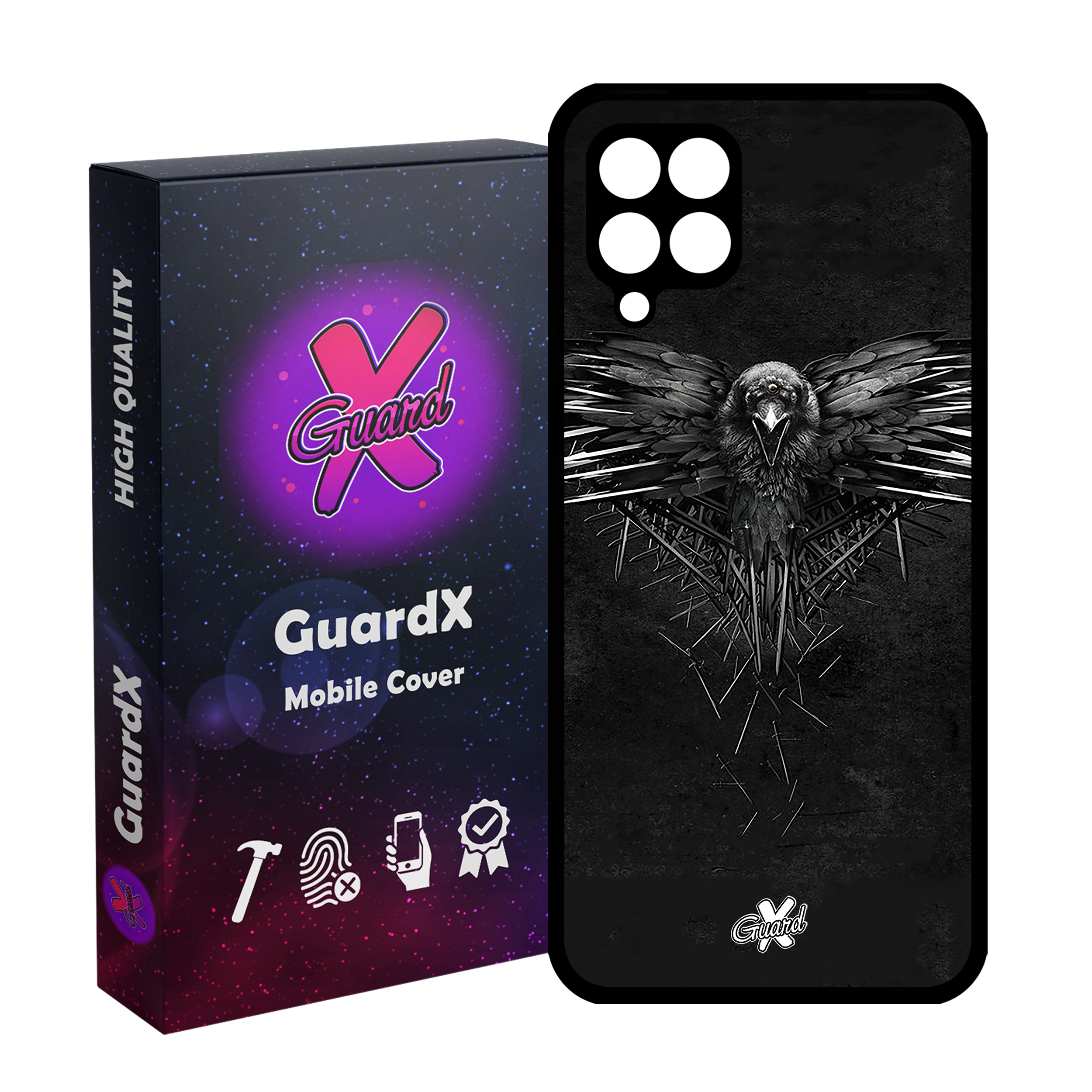 کاور گارد ایکس طرح گات مدل Glass10426 مناسب برای گوشی موبایل سامسونگ Galaxy A22 4G