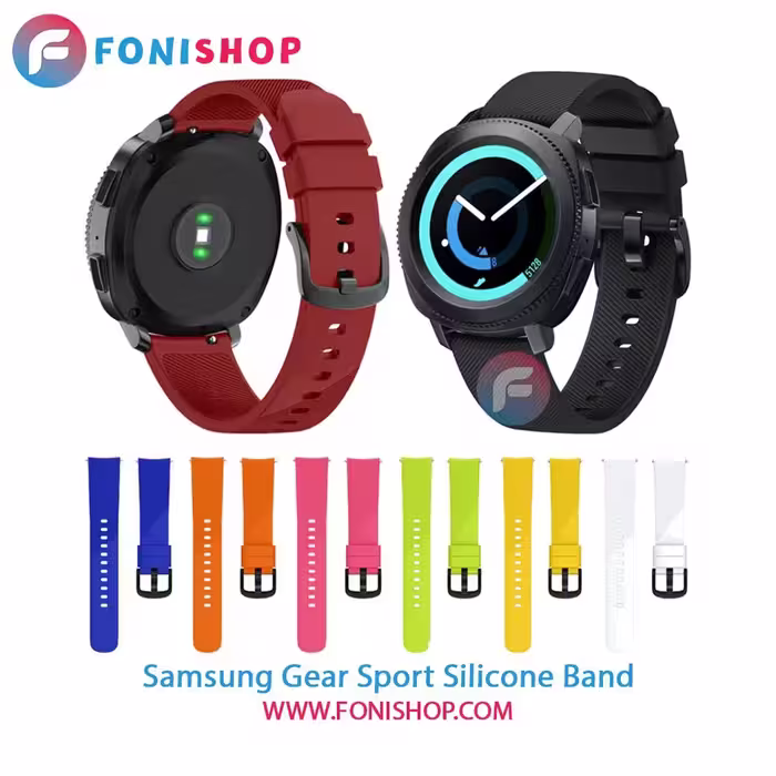 بند سیلیکونی ساعت هوشمند سامسونگ Samsung Gear Sport