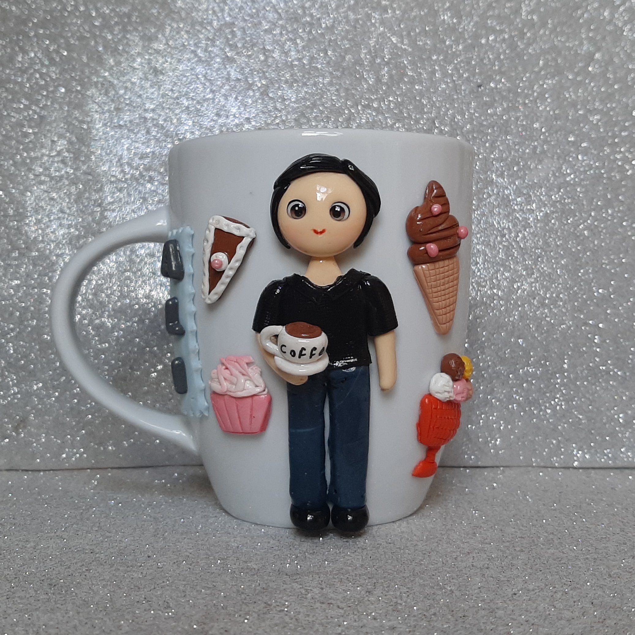 ماگ خمیری بستنی