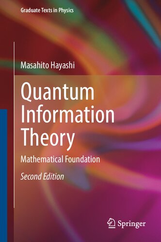 خرید و دانلود نسخه کامل کتاب Quantum Information Theory: Mathematical Foundation