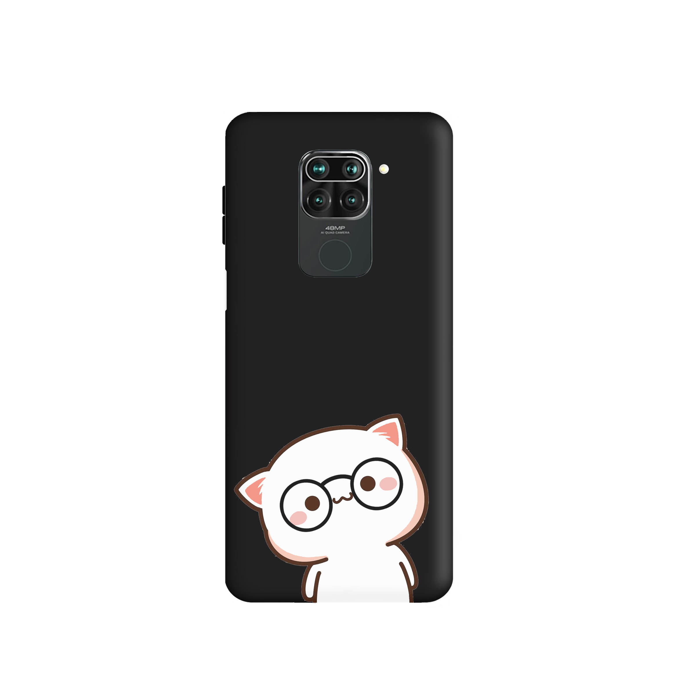 کاور طرح گربه دخترانه کد 1028 مناسب برای گوشی موبایل شیائومی Redmi Note 9