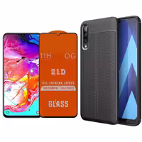 کاور مورفی مدل AG21 مناسب برای گوشی موبایل سامسونگ Galaxy A50 به همراه محافظ صفحه نمایش