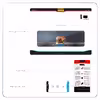 برچسب پوششی ماهوت مدل Hamburger مناسب برای تبلت هوآوی Mediapad M6 10.8 2019