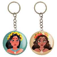 جاکلیدی خندالو مدل پوکاهانتس و تیانا کد 14221425 مجموعه 2 عددی