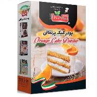پودر کیک پرتقالی گلها- 450 گرم 