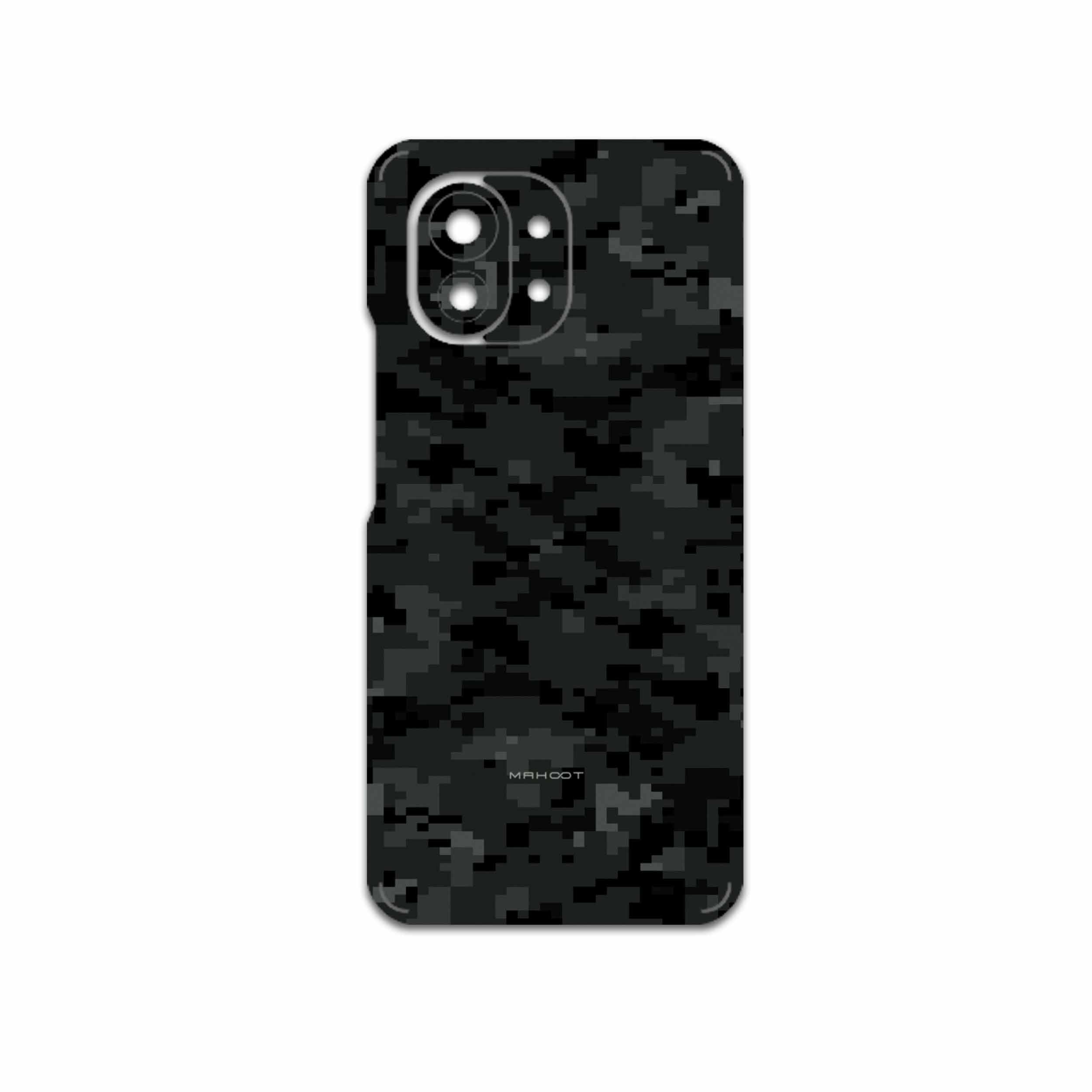 برچسب پوششی ماهوت مدل Night-Army-Pixel مناسب برای گوشی موبایل شیائومی Mi 11 5G