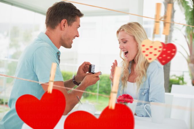 خرید و دانلود عکس Marriage proposal کد 32082 | پیک فاکس | Pic Fox