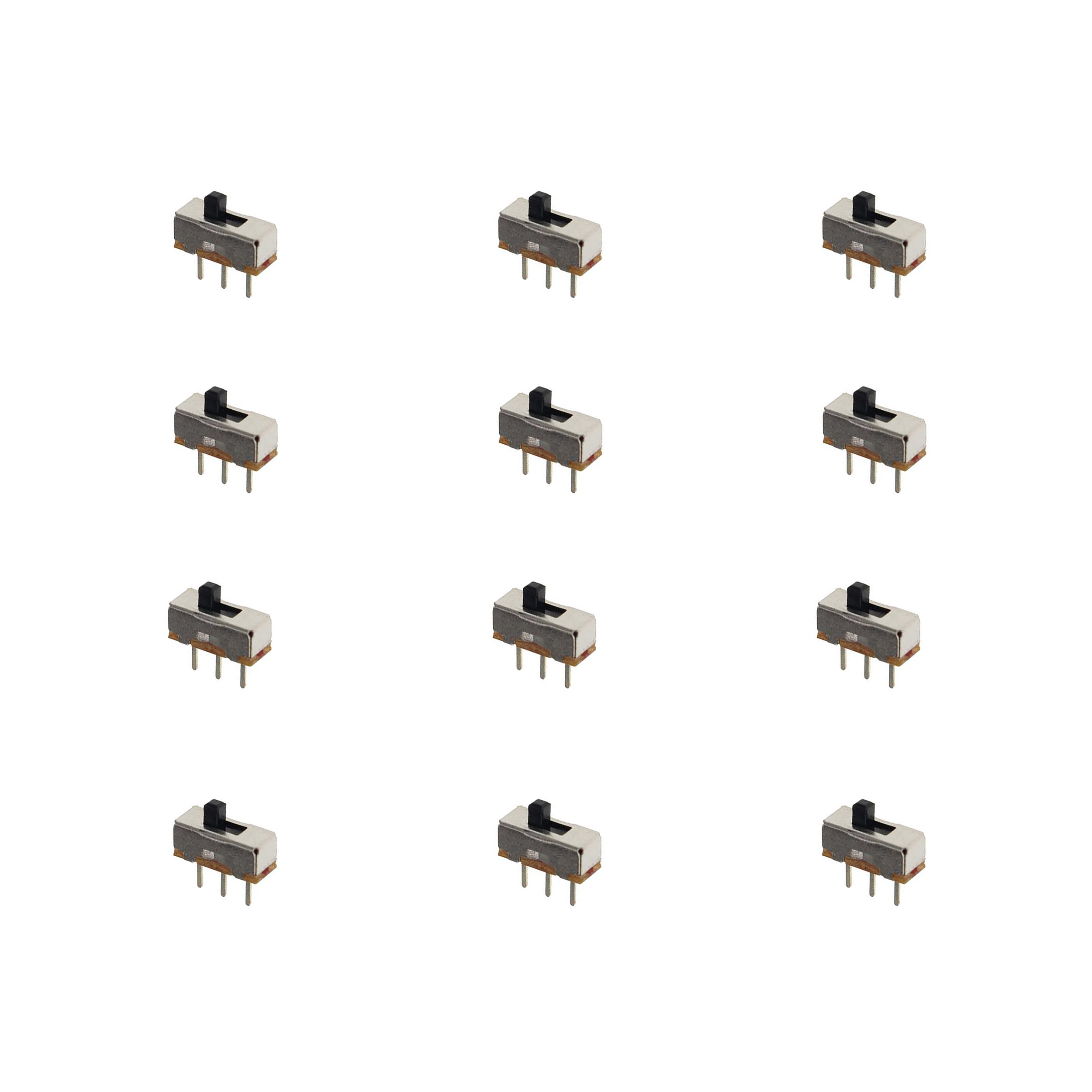 کلید کشویی مینیاتوری مدل KM-KV01B بسته 12 عددی