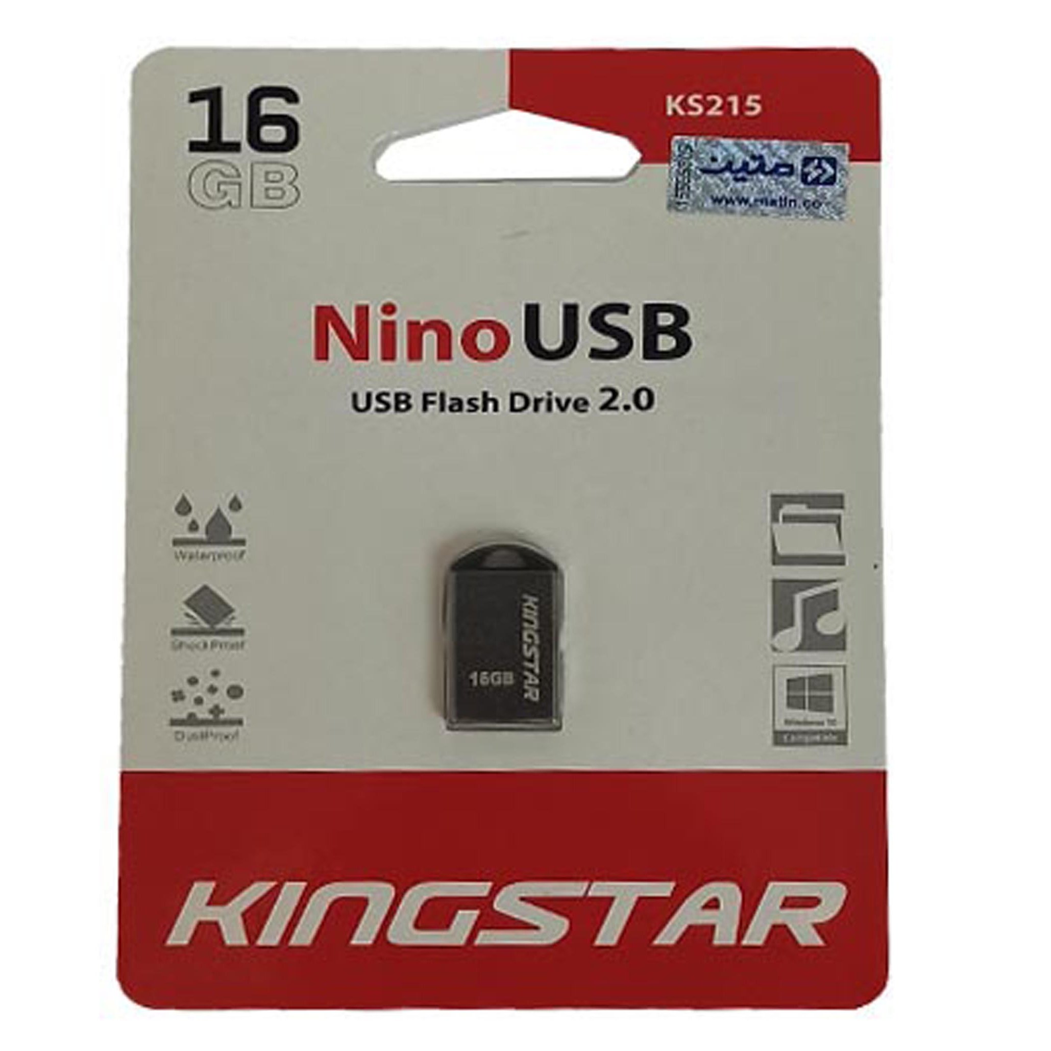 فلش مموری کینگ استار مدل ks215 ظرفیت 16 گیگابایت