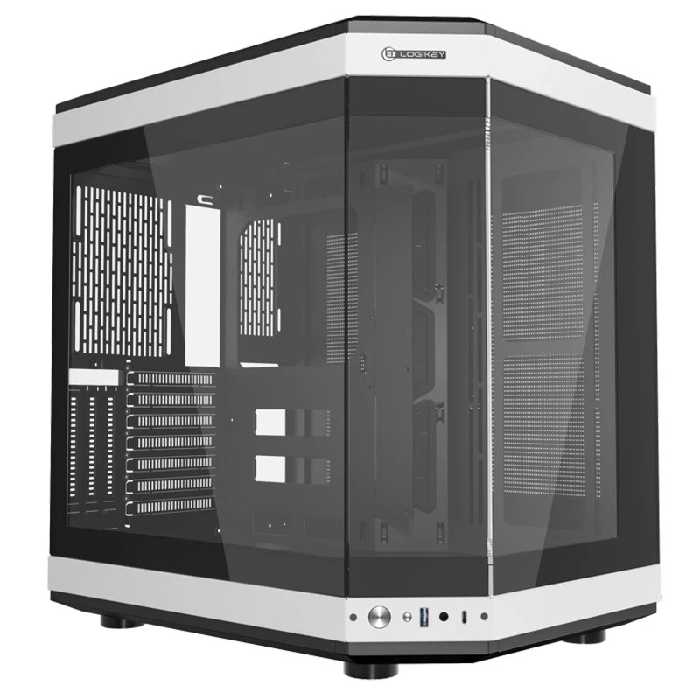 کیس کامپیوتر لاجی کی مدل LK-C560BW