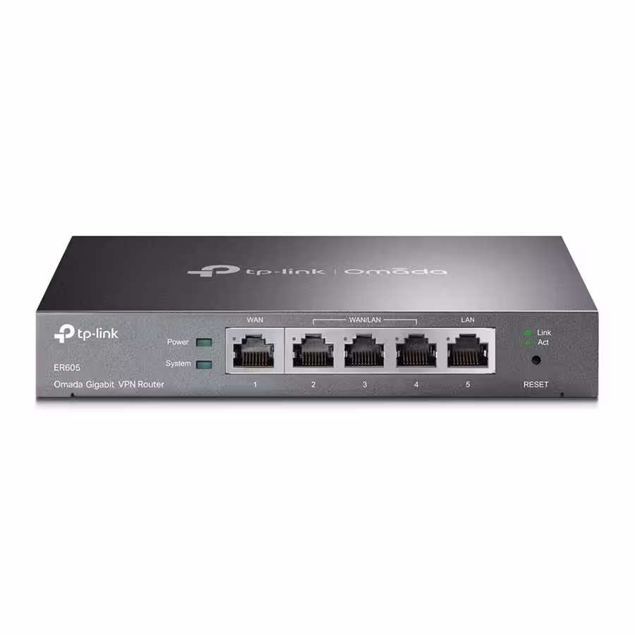 قیمت و خرید روتر گیگابیت VPN تی پی لینک مدل Omada ER605 | یاس ارتباط
