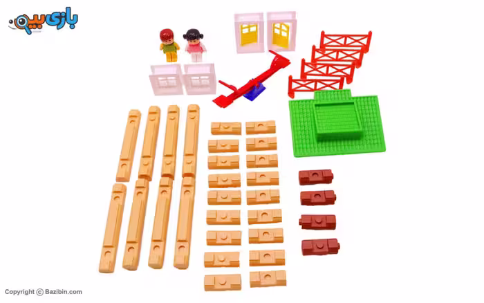 Forest house toy 45 pieces by Tak Toy