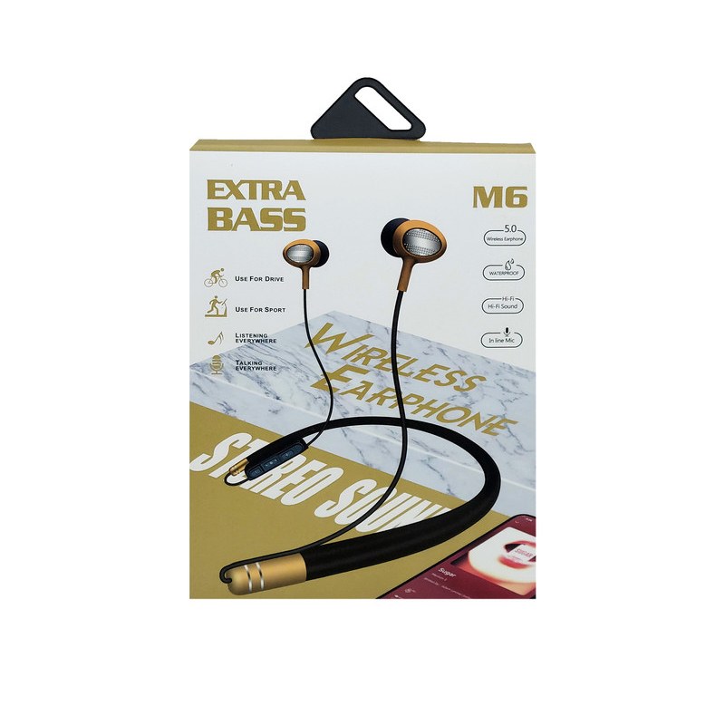 هندزفری بلوتوثی گردنی EXTRA BASS M6