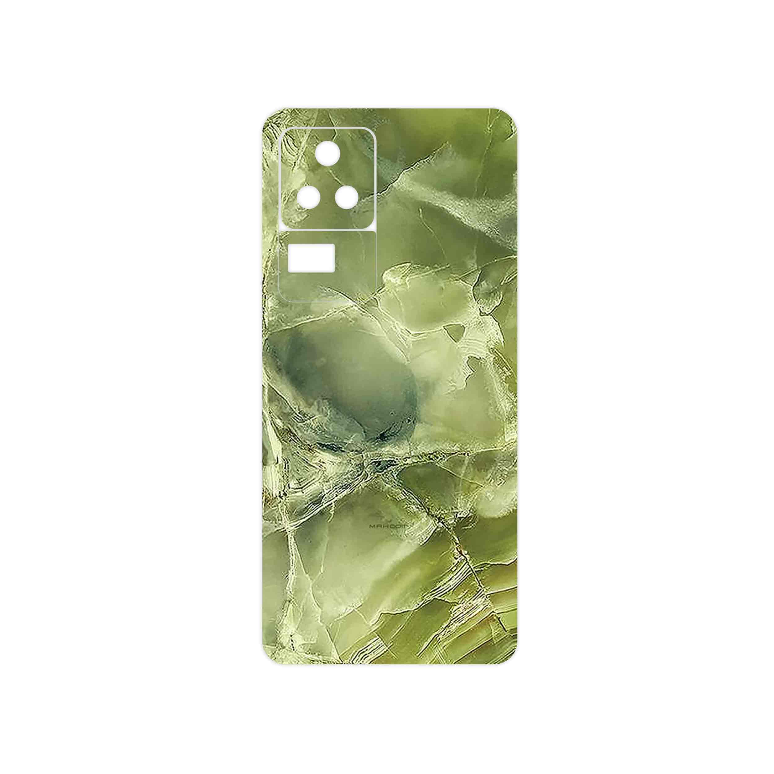 برچسب پوششی ماهوت مدل Green_Crystal_Marble مناسب برای گوشی موبایل شیائومی Poco F4 5G