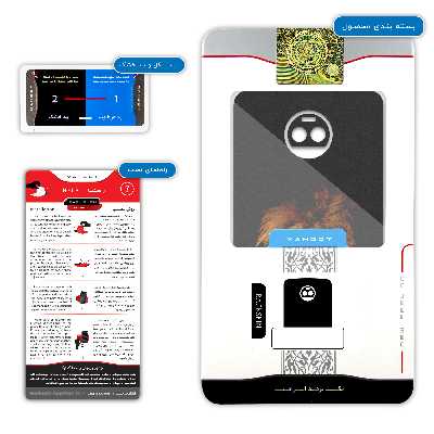 برچسب پوششی ماهوت مدل Lion مناسب برای گوشی موبایل موتورولا Moto Z2 Force