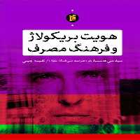 کتاب هويت بريكولاژ و فرهنگ مصرف اثر سيد علي هاشميان فر و نفيسه چيني انتشارات جامعه شناسان 