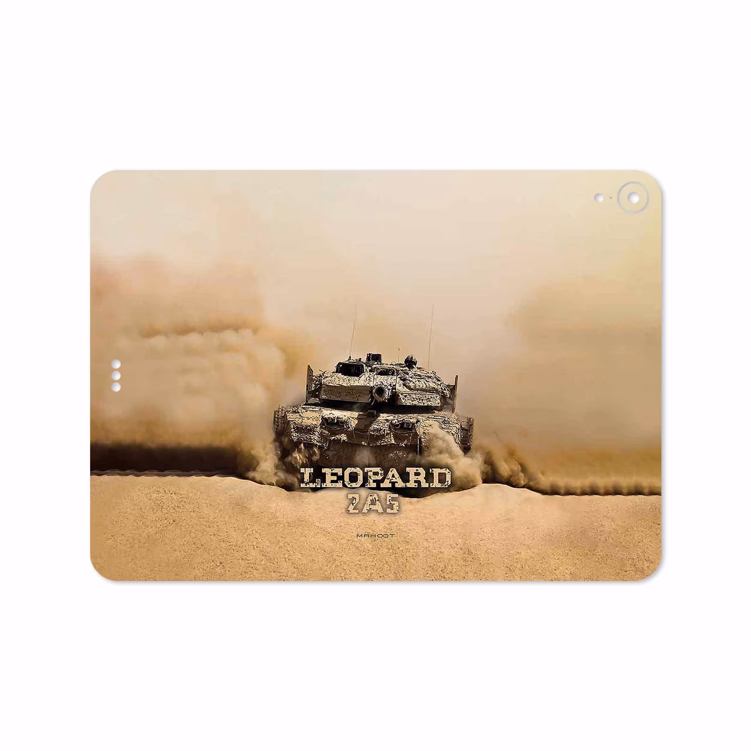 برچسب پوششی ماهوت مدل Leopard 2A5 tank مناسب برای تبلت اپل iPad Pro 11 2018 A1979