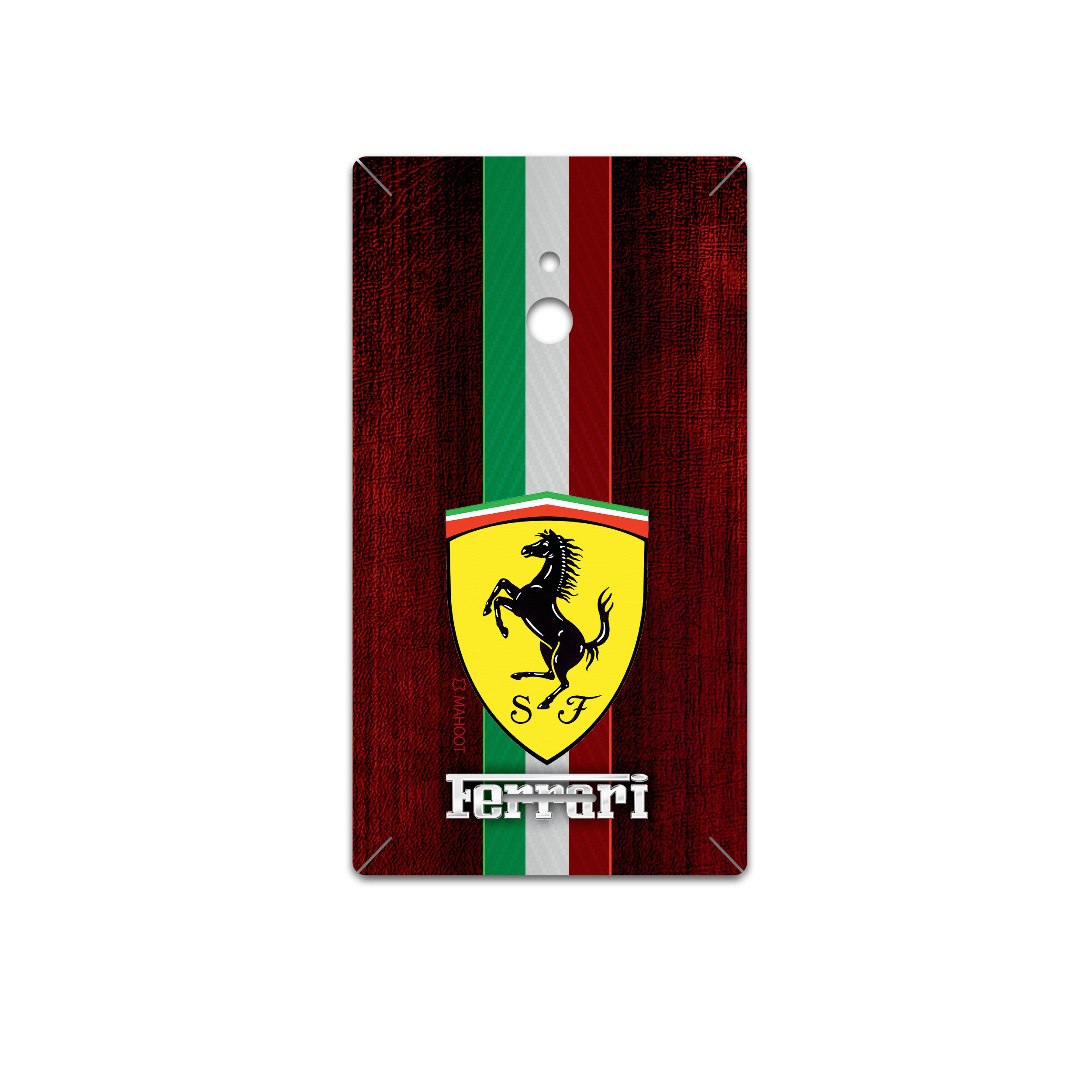 برچسب پوششی ماهوت مدل Ferrari مناسب برای گوشی موبایل نوکیا XL