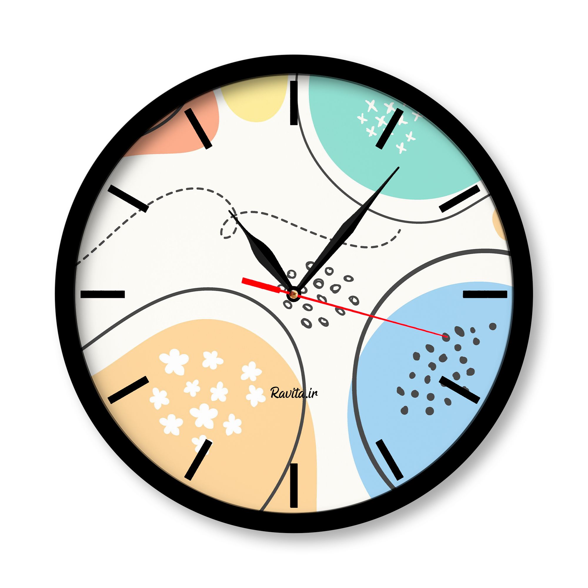 ساعت‌های دیواری راویتا طرح 2056