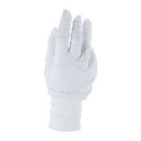 دستکش نخی جعبه دار تبیان سایز M رنگ سفید(14001174)