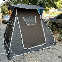 چادر مسافرتی 8 نفره ریپس با سایبان و چهار درب بزرگ جنس برنو درجه یک ضداب کد4