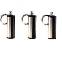 آتش زنه استوانه ای مدل ZIPPO بسته 3 عددی