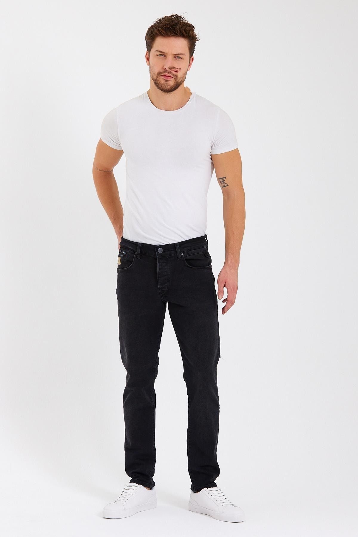 شلوار جین مشکی مردانه Darrell X Rosier Wash Ltb