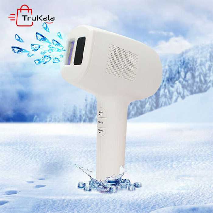 بهترین دستگاه لیزر موهای زائد خانگی دو کاره Ice Point Depilatory Instrument