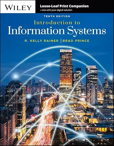 خرید و دانلود نسخه کامل کتاب Introduction to Information Systems (10th Edition) -   Pdf