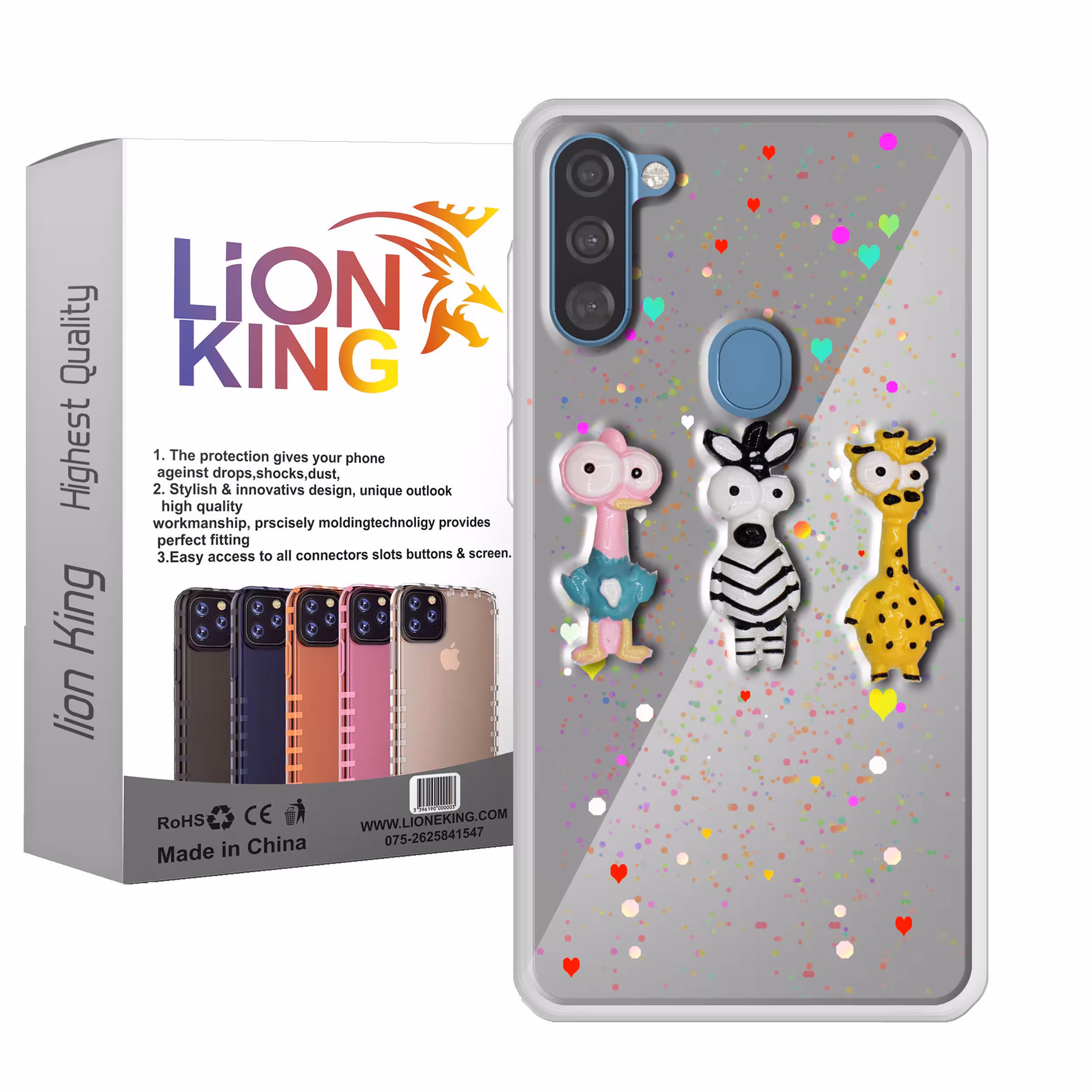 کاور لاین کینگ مدلgorekharvazarafeh مناسب برای گوشی موبایل سامسونگ Galaxy A11