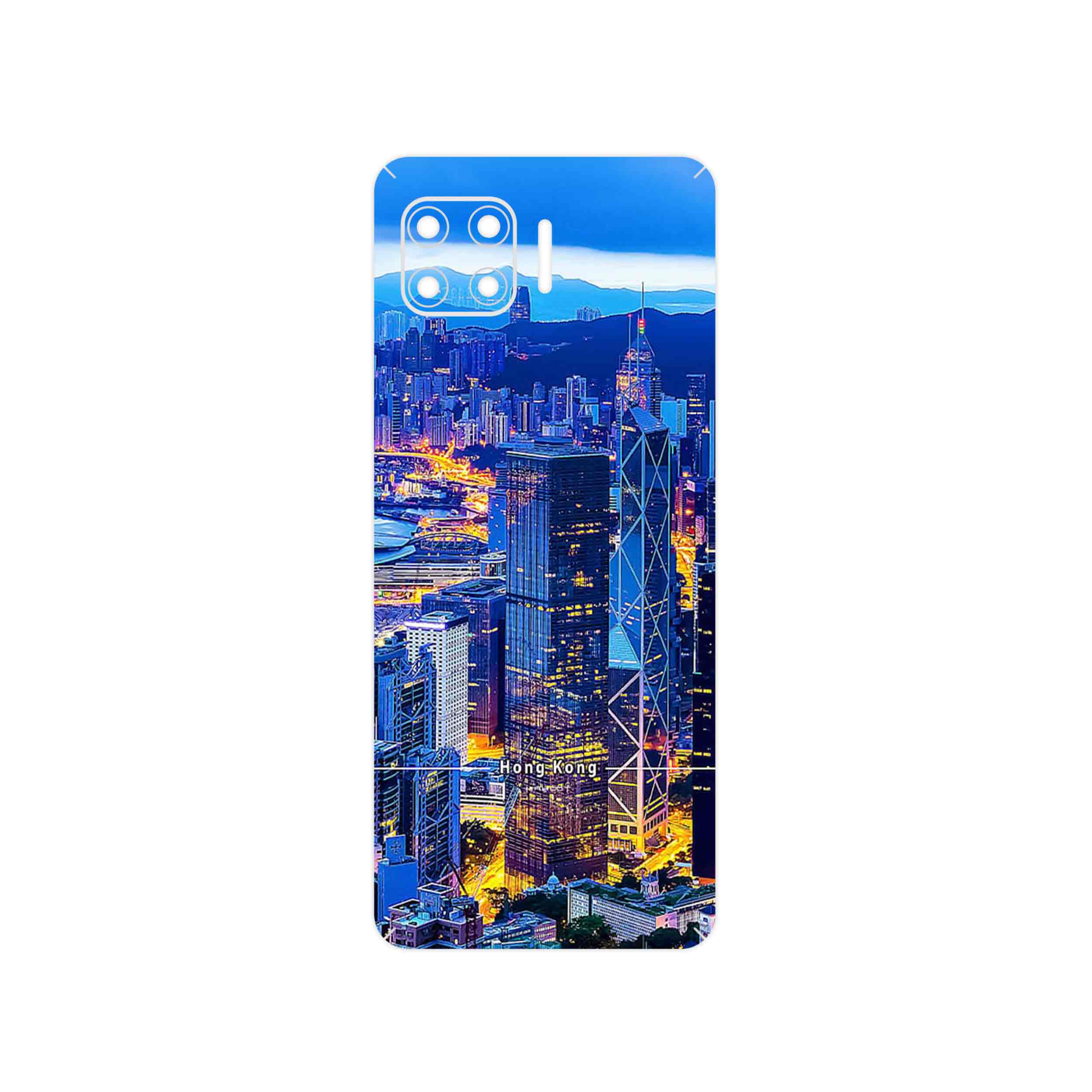 برچسب پوششی ماهوت مدل Hong Kong City مناسب برای گوشی موبایل موتورولا Moto G 5G Plus
