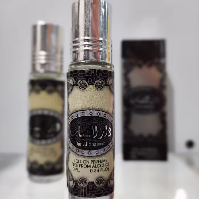 عطر عربی دارالشباب برند ارض الزعفران 10میل ساخت امارات