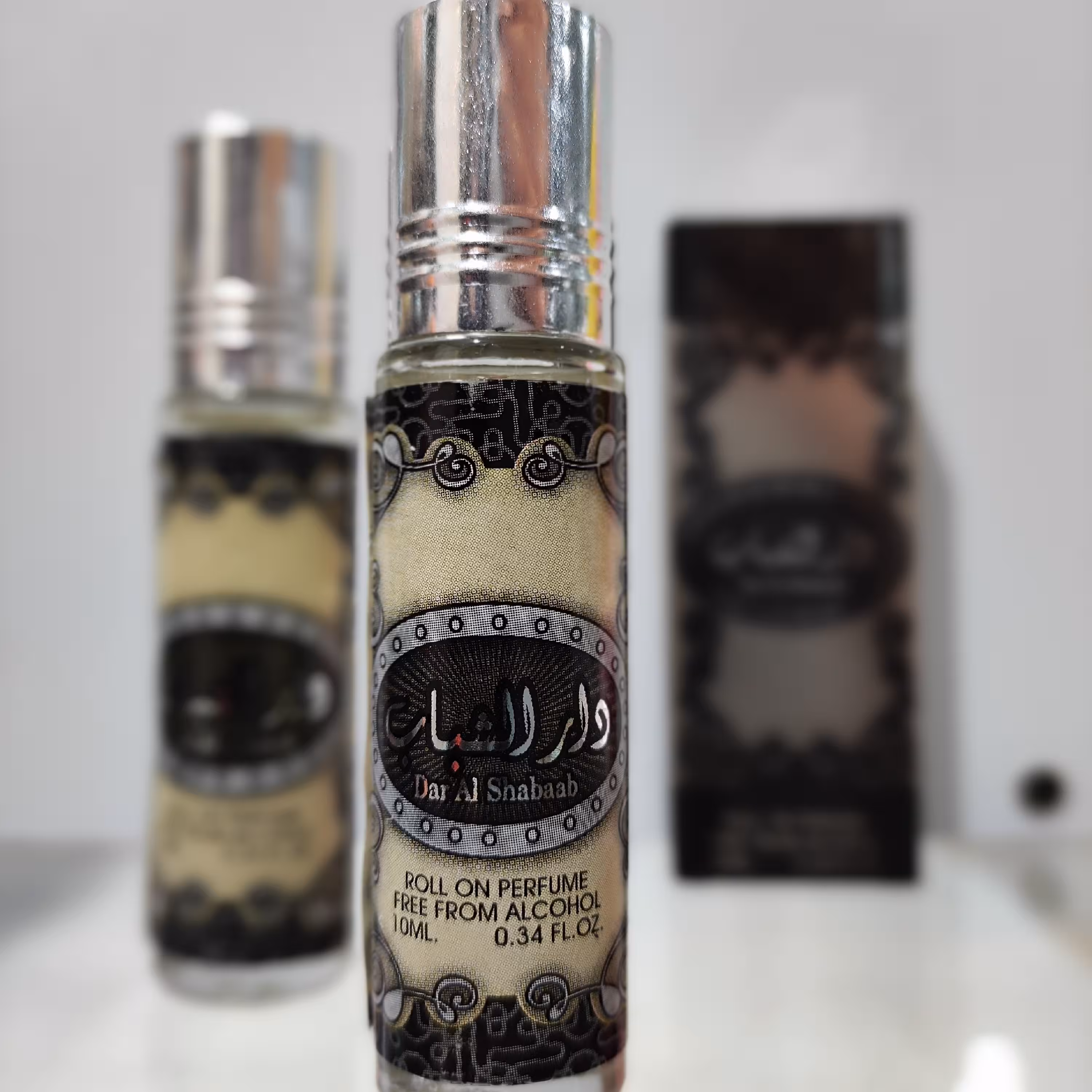 عطر عربی دارالشباب برند ارض الزعفران 10میل ساخت امارات