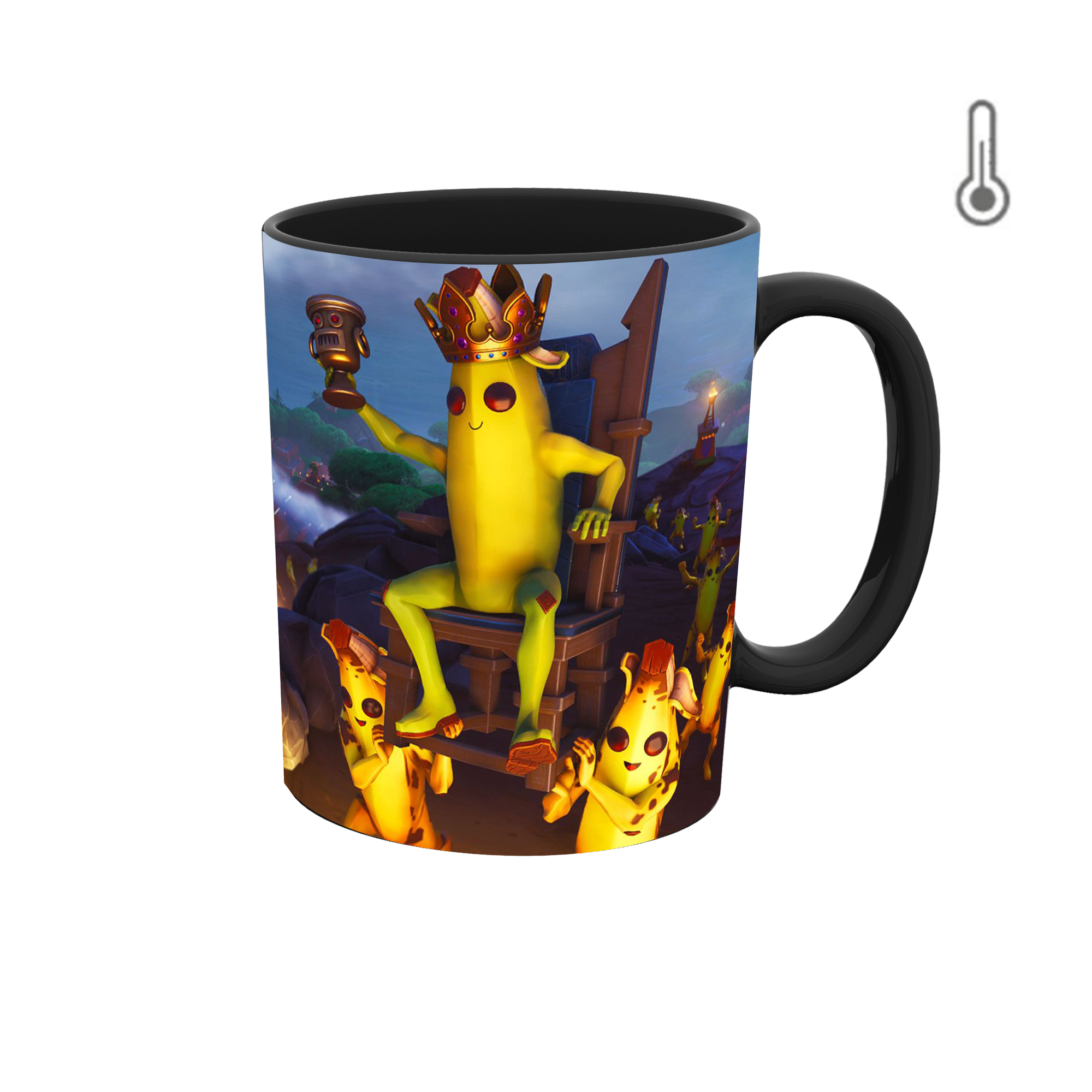 ماگ حرارتی طرح موز فورتنایت