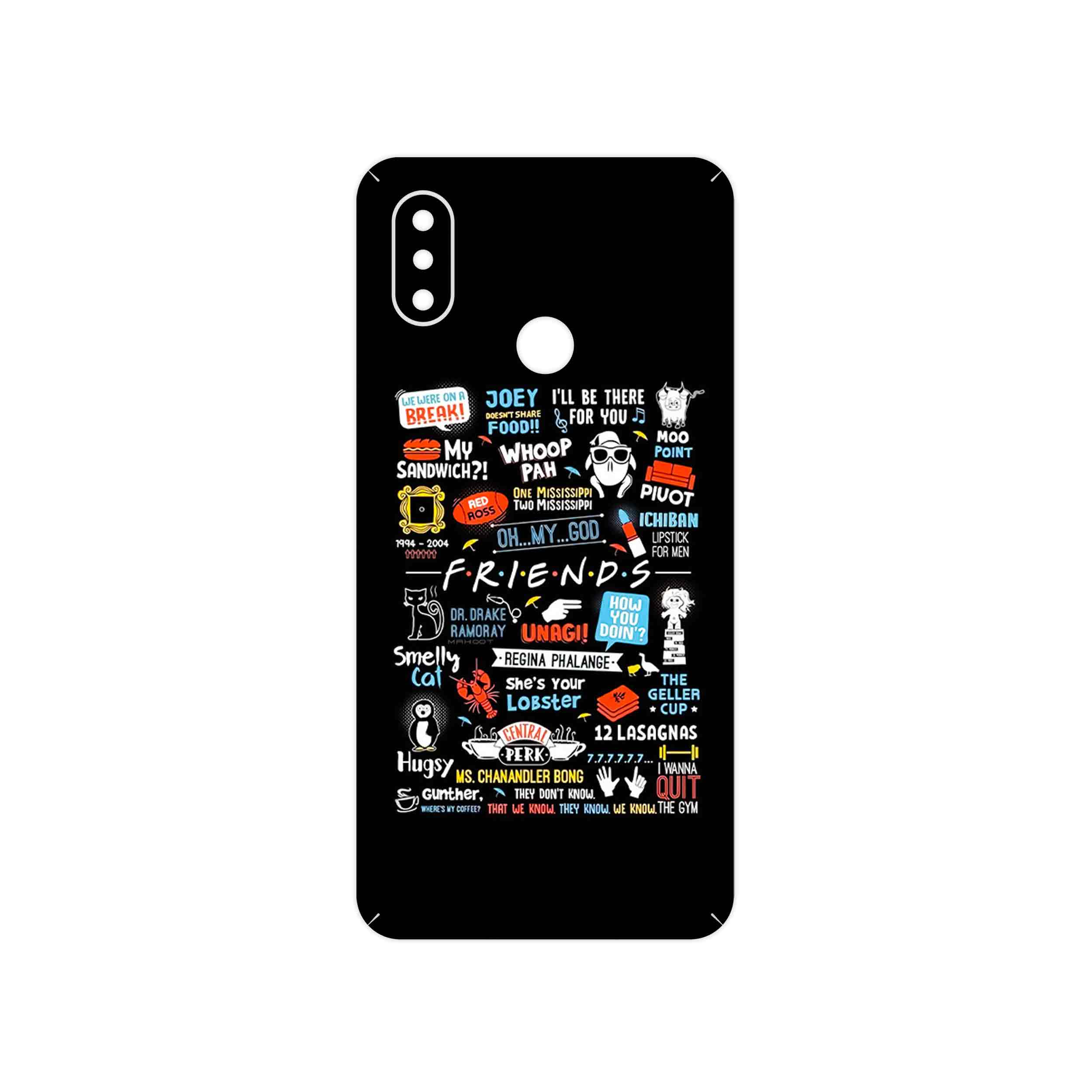 برچسب پوششی ماهوت مدل Friends 2 مناسب برای گوشی موبایل شیائومی Mi 8