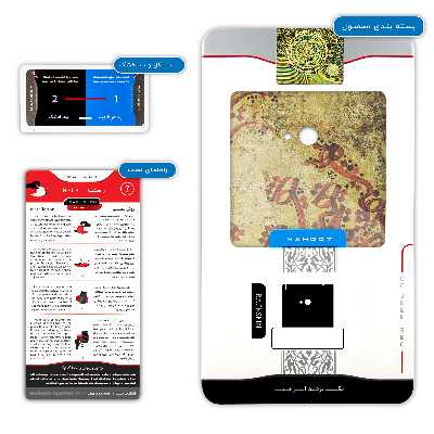 برچسب پوششی ماهوت مدل Nastaliq-5 مناسب برای گوشی موبایل نوکیا Lumia 720