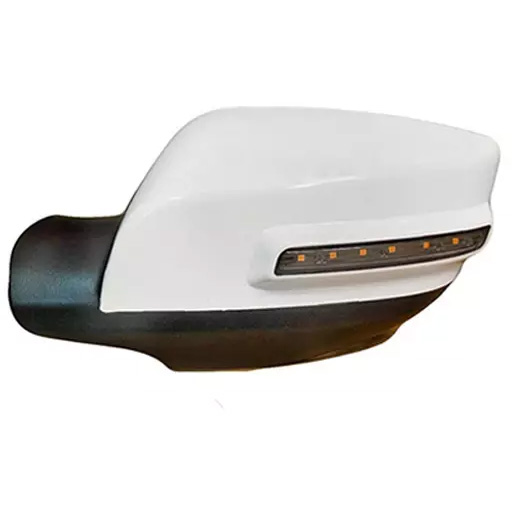 خرید آينه بغل کوییک کاوج راهنمادار با فلاپ سفید (چپ) | اتوموبی