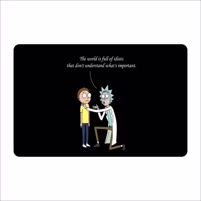 ماوس پد طرح ریک اند مورتی - rick and morty مدل mpb565