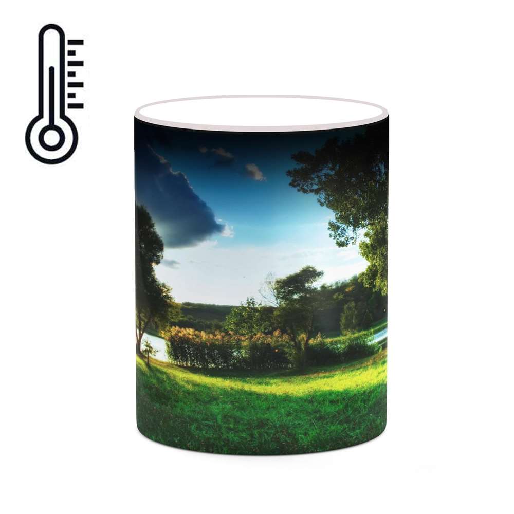 ماگ حرارتی کاکتی طرح منظره مدل mgh20767