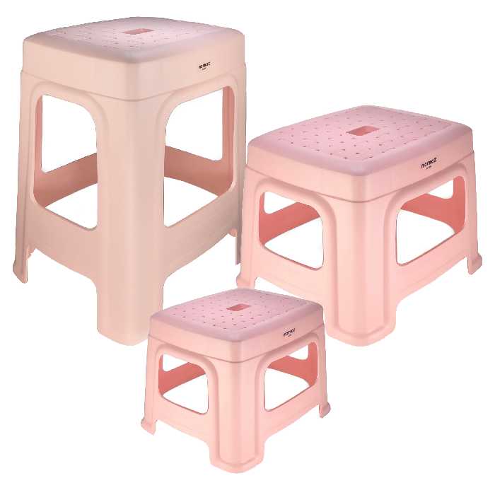  چهارپایه ممتاز پلاستیک مدل 400 مجموعه 3 عددی