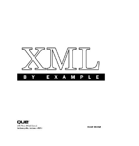 خرید و دانلود نسخه کامل کتاب XML by example