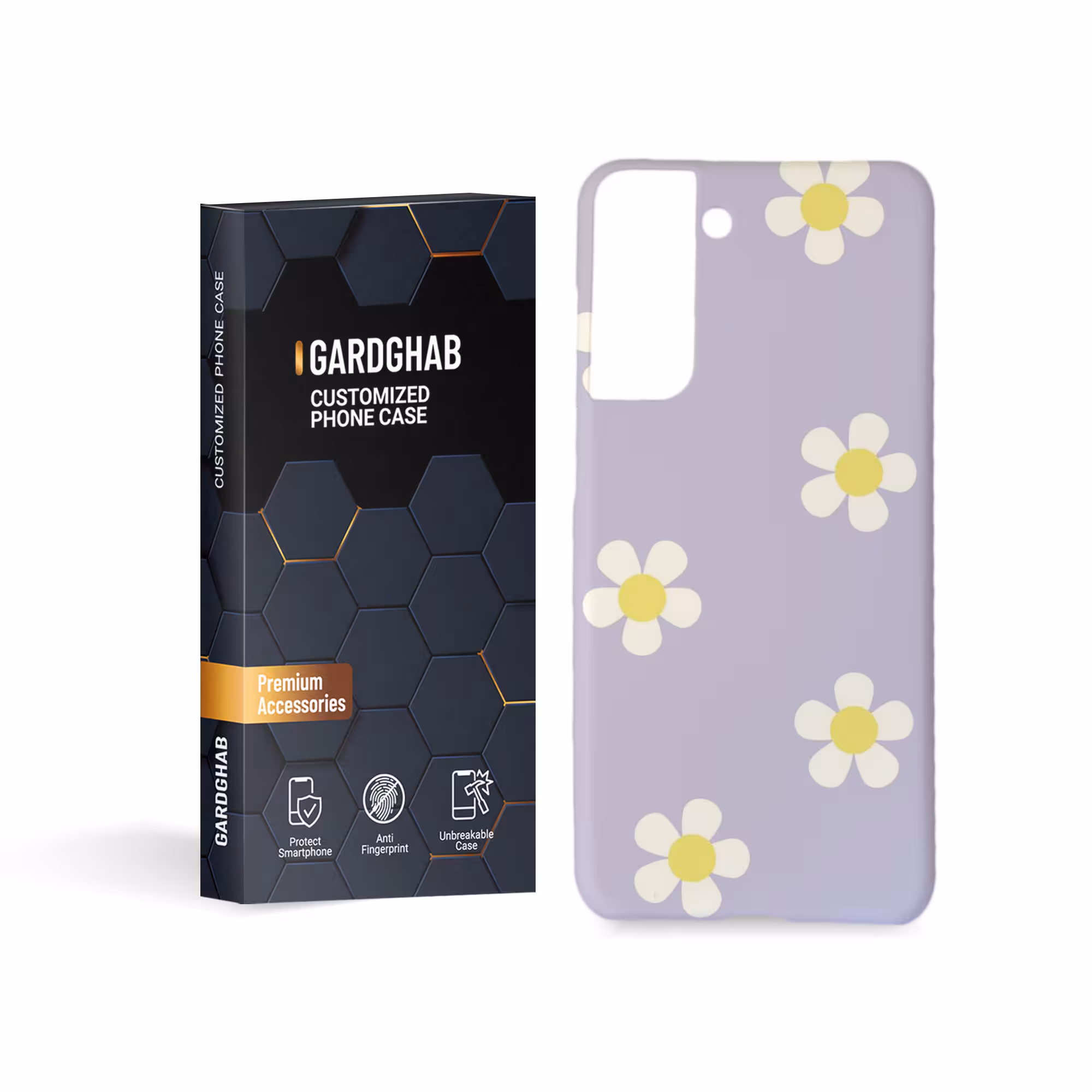    کاور گارد قاب مدل گل مناسب برای گوشی موبایل سامسونگ galaxy s21 fe