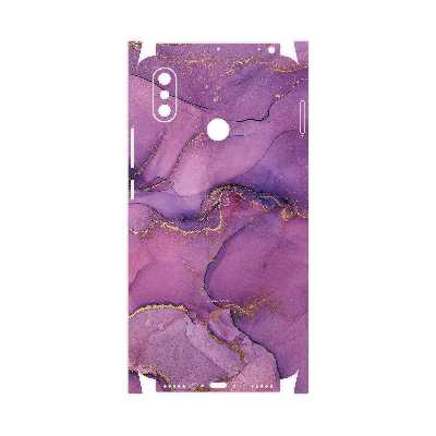 برچسب پوششی ماهوت مدل Purple Marble-FullSkin مناسب برای گوشی موبایل شیائومی Mi Max 3