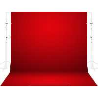 فون بک گراند قرمز شطرنجی 3x5m non woven