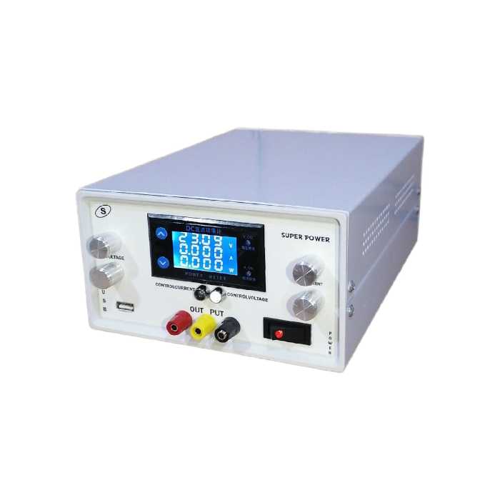 منبع تغذیه الکتریکی 34 ولت 10 آمپر سوپر پاور مدل MPS